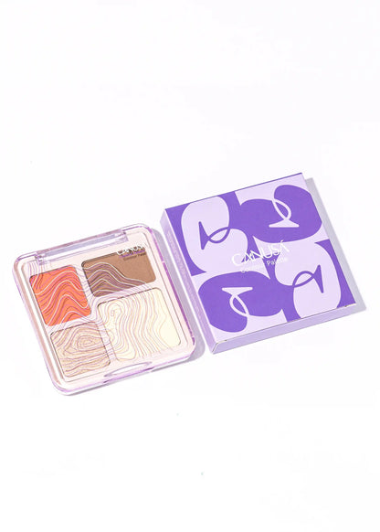 4-in-1 Contour Blush Palette